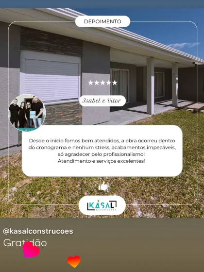 Depoimento de cliente Kasal 2-1